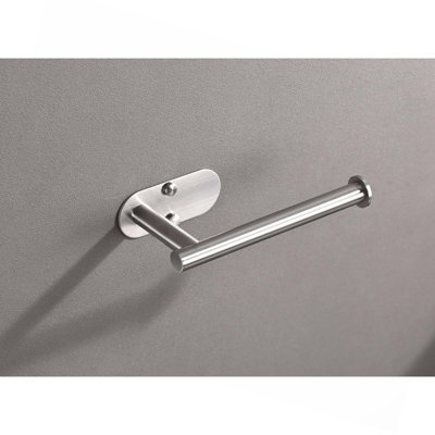 Paper Towel Holder - Self-Adhesive Or Drilling,Stainless Steel Wall-Mounted Paper Towel Holder For Kitchen,Bathroom