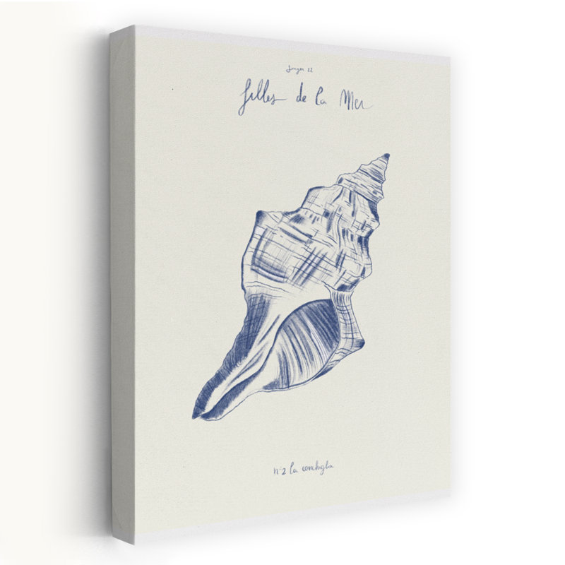 Étude de bord de mer, H 36 po x l 24 po