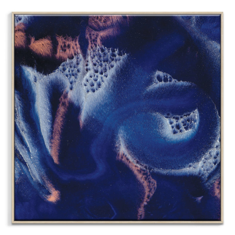 Olivia Collins - Painting on Canvas, Timber, 61cm H x 61cm W