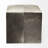 Vennie Genuine Leather Square Cube Ottoman