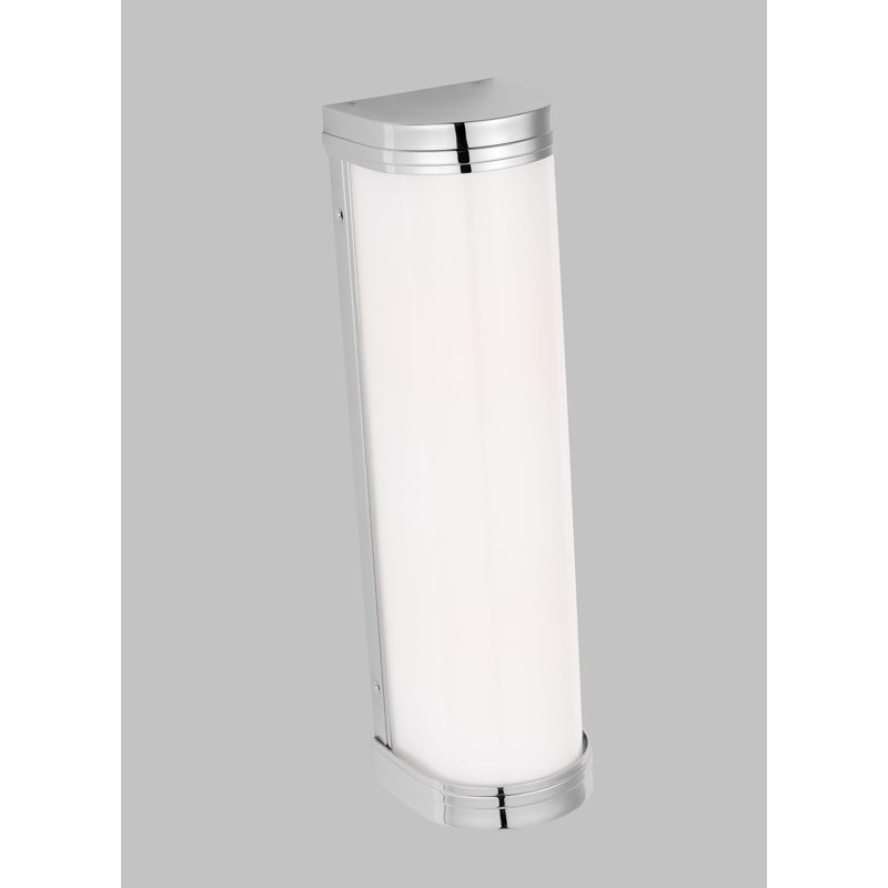 Ifran 18" Polished Nickel Cylinder Vanity Light Sconce