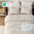 Bedsure Boho Comforter Set - Pinch Pleat Design for All Seasons, Soft Bedding Kit-100517514-100517519