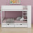 Wooden Bunk Bed With Drawers and Multi-Layer Cabinet-2033253756-2033253758