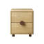  Commode 2 tiroirs en bois massif-1152268384