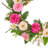 22" Pretty Pink Peony Wreath