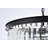Yazmin 9 - Light Steel Dimmable Tiered Chandelier-27969449-27969451