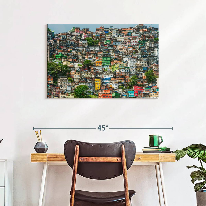 Lilie Rocinha Favela, 24" H x 36" W