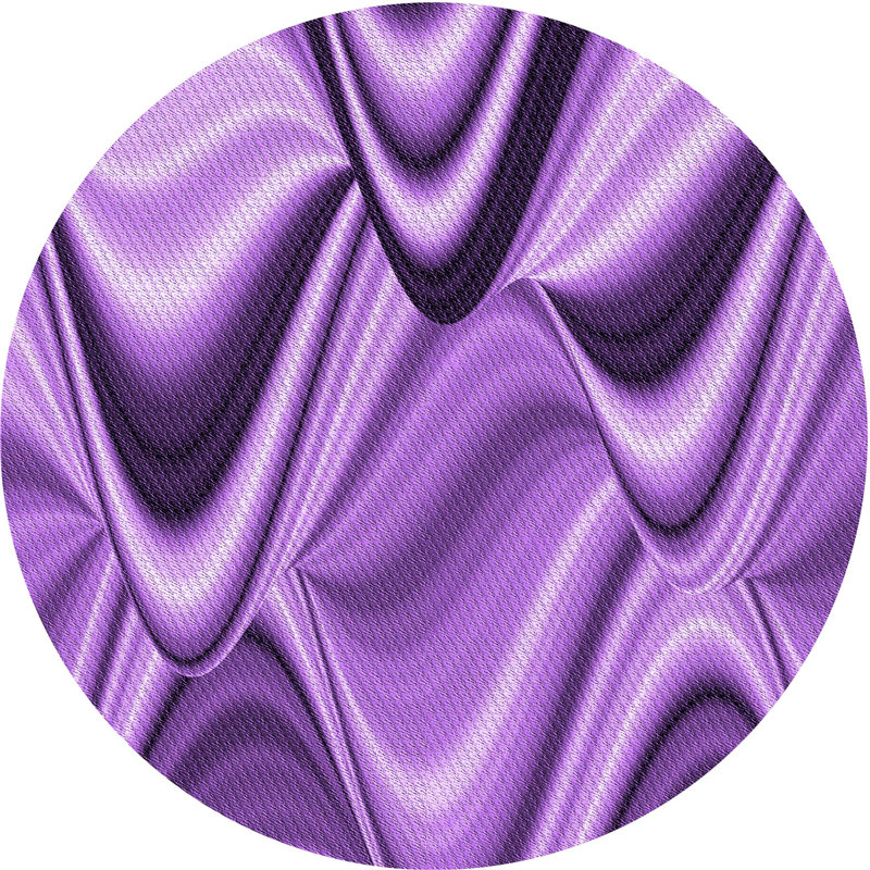 Abstract Indoor Rug, Round 6'