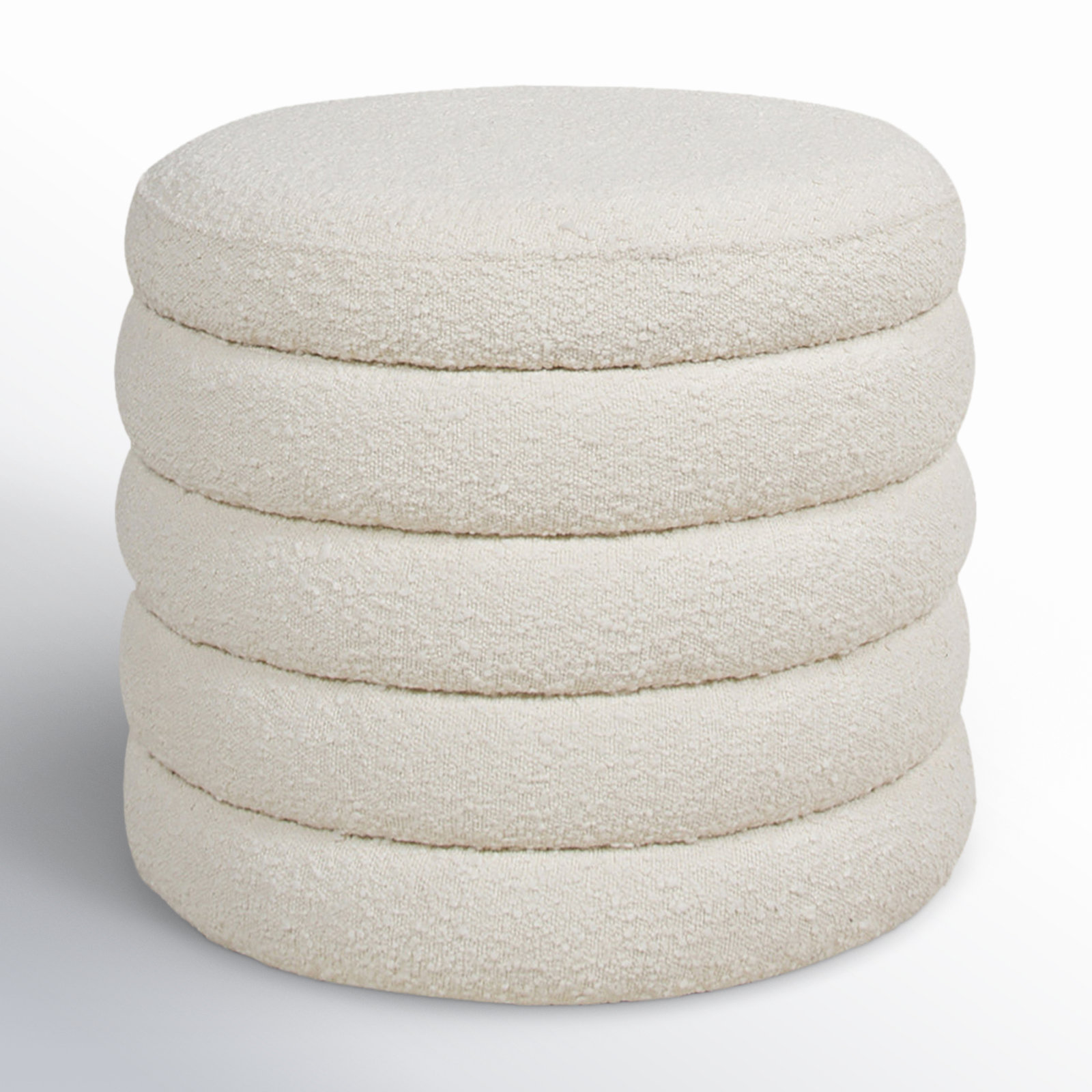 Helene Upholstered Storage Ottoman - Stylish & Functional