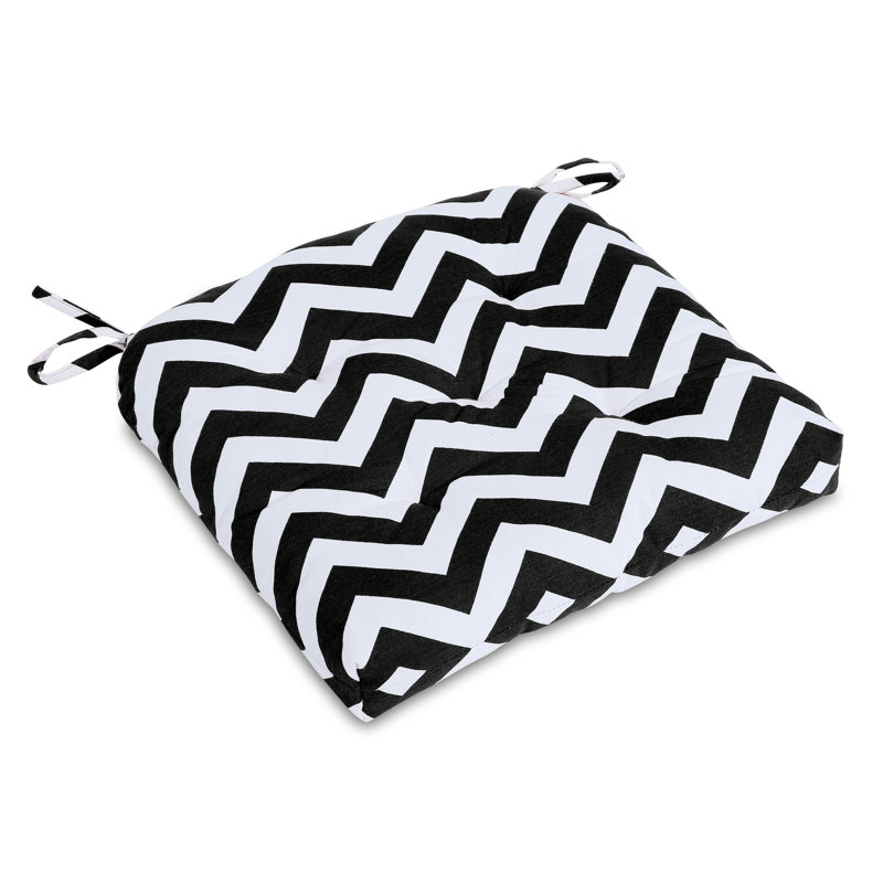 Coussin de chaise d'intérieur, Noir