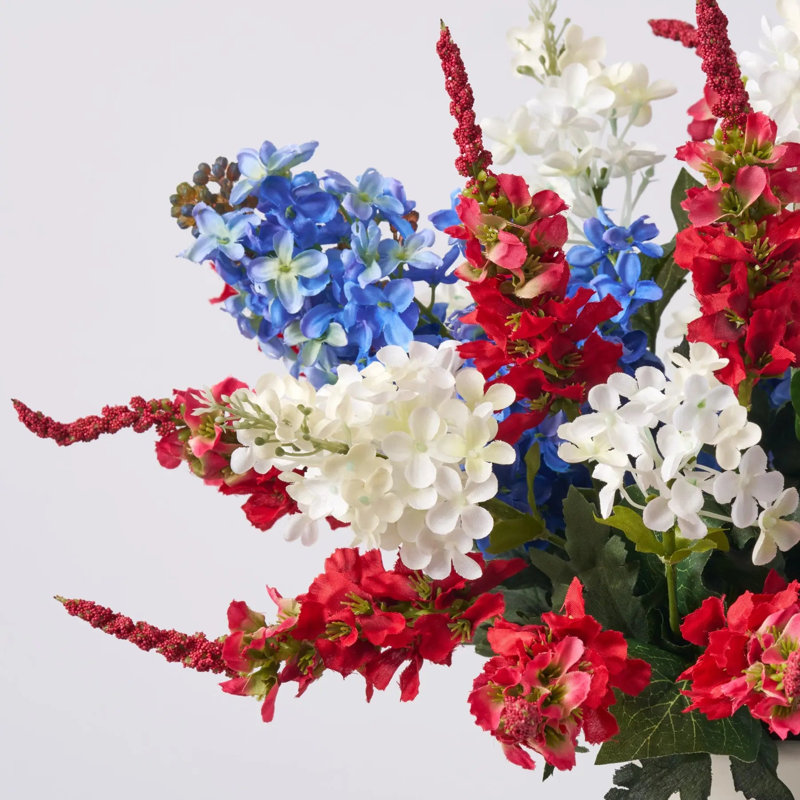 Faux Floral in Vase