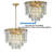 6-Lights Modern 3-Tier Round Fringe Crystal Chandelier-197923468