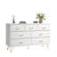 Commode de chambre à coucher avec commode de rangement 7 tiroirs l 47,25 po Belper-230875384