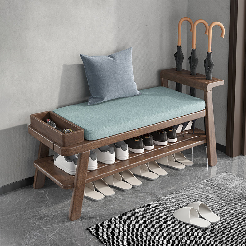 41.3in Multi-functional Shoe Storage Bench
