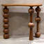 Console en bois massif brun noisette-133963337