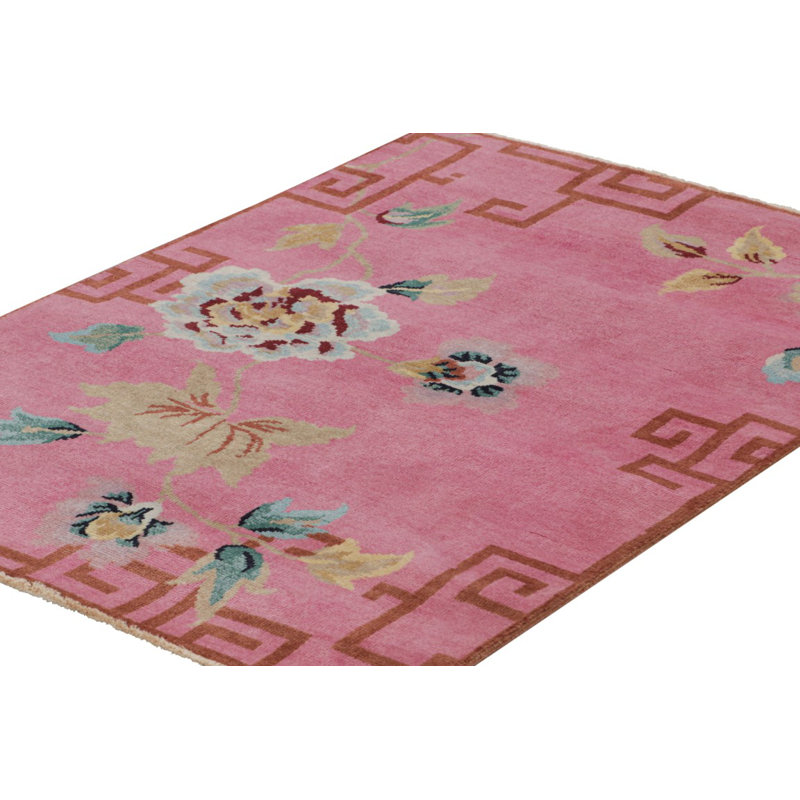 One-of-a-Kind 3'1x4'2 Hand Knotted Area Rug