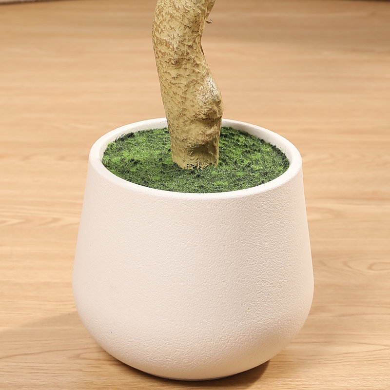Faux olivier 5 pi en pot, plante artificielle pour la maison et le bureau, 60 (in) x 20 (in)