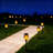 Solar-powered Flame Lamp