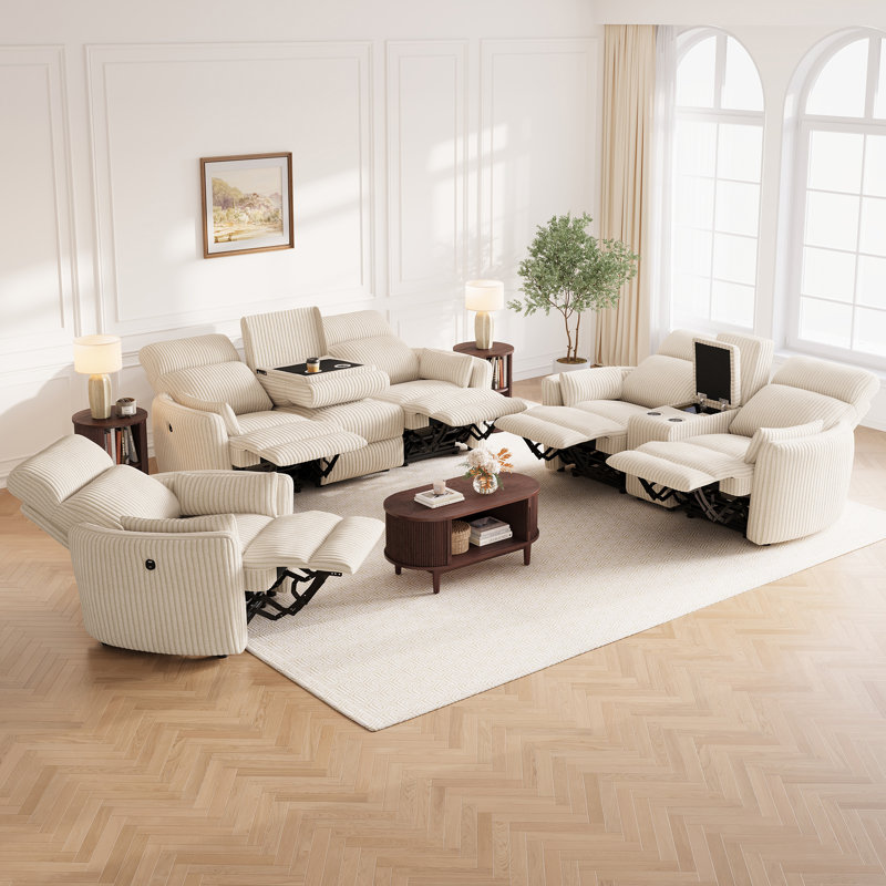 RS300-3S + 2S + console + 1S-beige, Beige