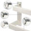 50 cm L Stainless Steel Wall Mounted Towel Rack-1457783984