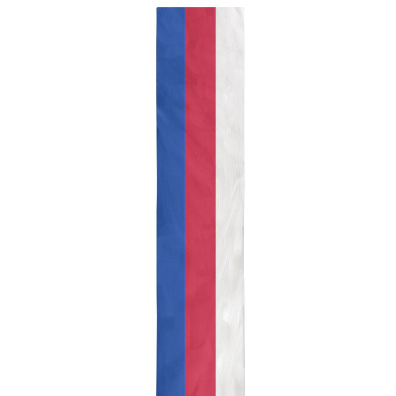Boston Table Runner, 90" x 16", Polyester, New York,Blue/Red/White