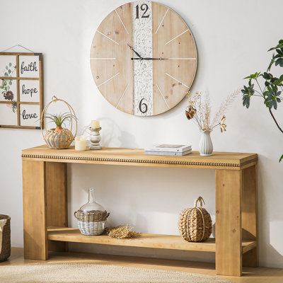Console 63 "avec tablette de rangement Boho