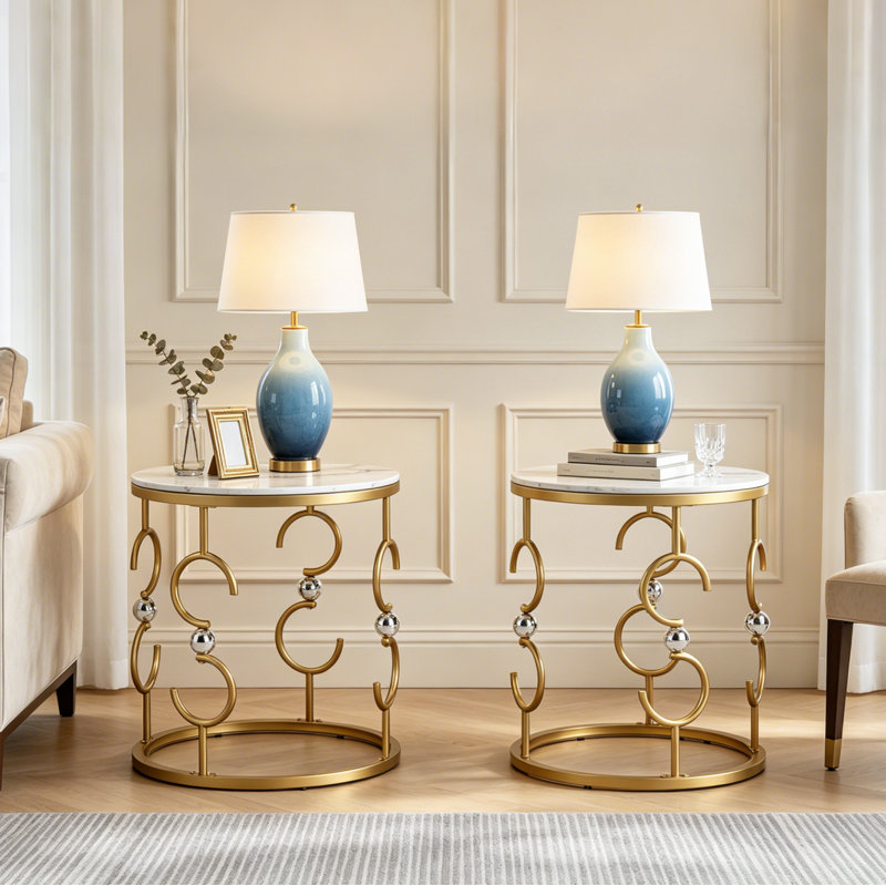Side Table with Storage