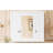 White Bathroom Mirror Cabinet With 4 Adjustable Shelves, Wall Mounted Mounted,