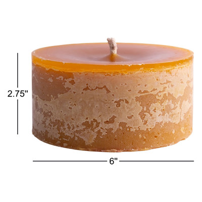 Unscented Pillar Candle