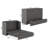 Arletha Murphy Bed Chest with 6" Mattress, Storage & Built-in Charger-1672178621
