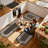 Farmhouse Kitchen Mats Non Slip Washable Boho Kitchen Rugs (Set of 3)-1866796850