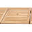 Anautica 6 - Person Eucalyptus Solid Wood Patio Dining Set Extendable and Umbrella Hole Included Rectangular Table