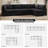 Modular L-shaped Sectional Plush Corduroy Sofa, Modern Couch  With Wide And Deep Seats For Living Room, Bedroom-1004207864