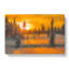 Wintertime in Norway in Abstract - Wrapped Canvas-55302336