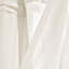 Paire de rideaux semi-transparents en coton mélangé avec passe-tringle-1125014346