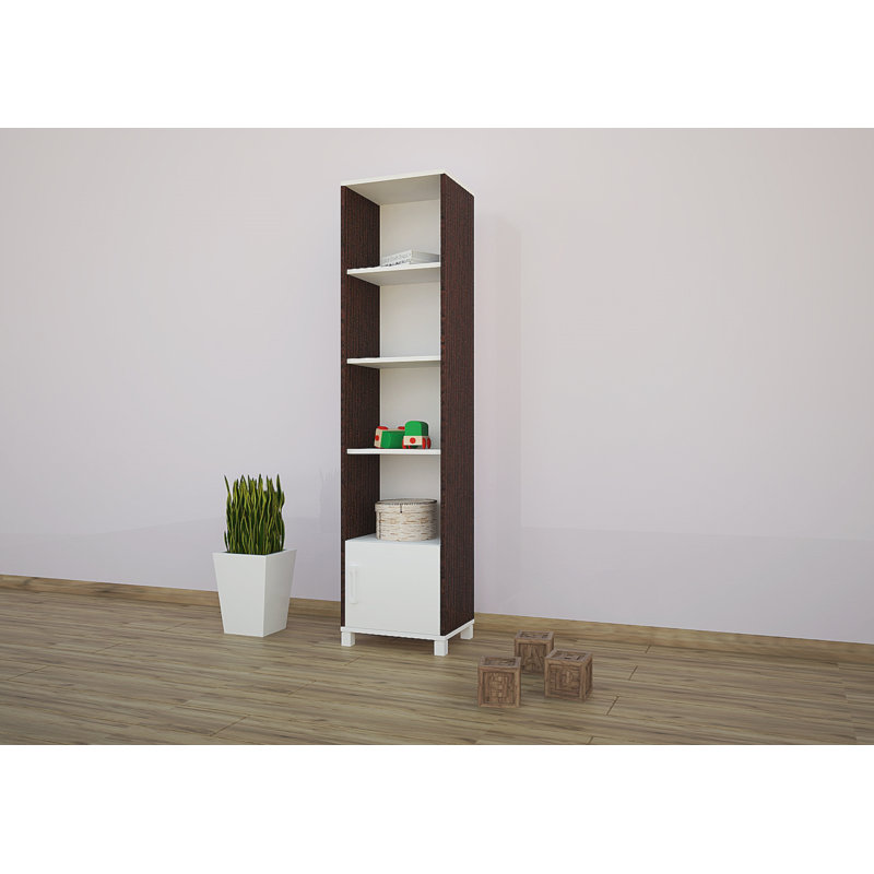 177cm H X 45cm W Cube Unit Kids Bookcase, Wenge Chestnut