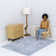 Marquiesha Solid Colour Denim Area Rug