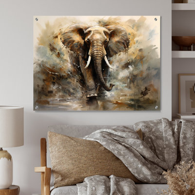 Topi - Elephant Acrylic Wall Art