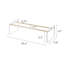 Yamazaki Home Shoe Rack, Steel, Expandable, Stackable-625923116