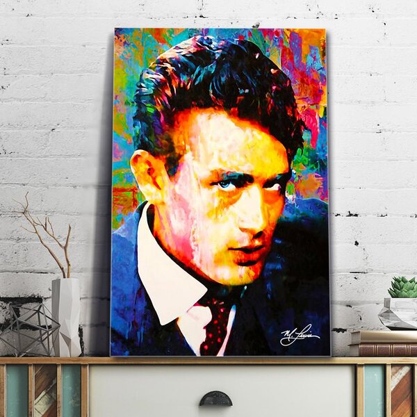 Bless international 'James Dean Life's Significance' Acrylic Painting ...