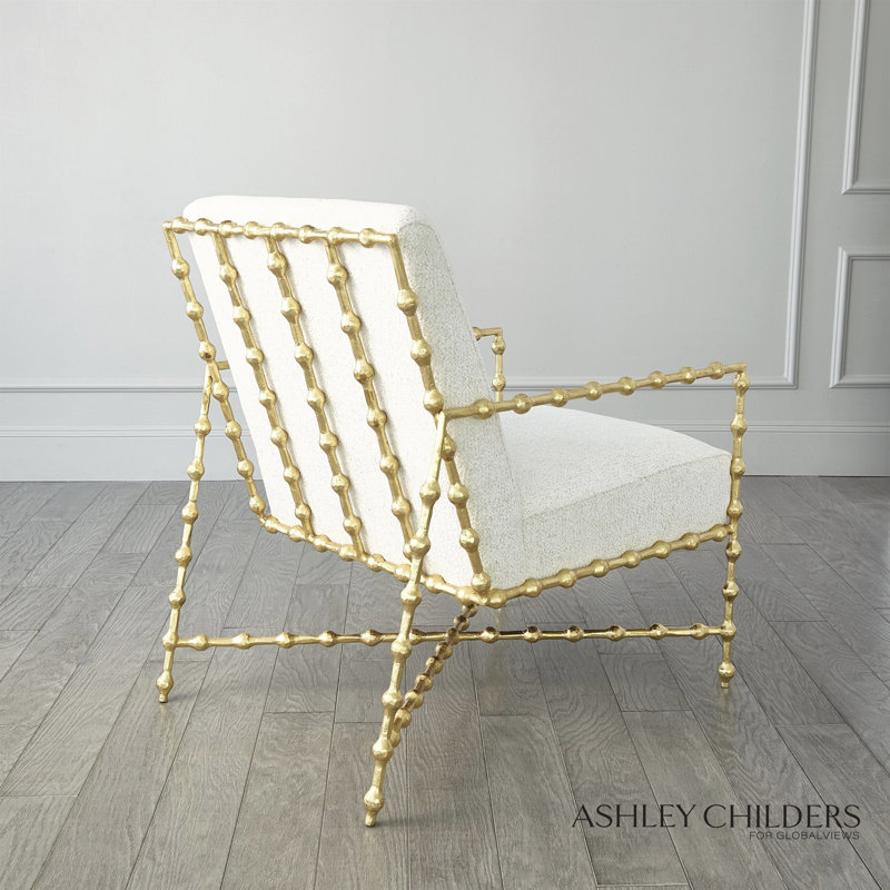 Elder Lounge Chair-Gold Leaf-Avoletta