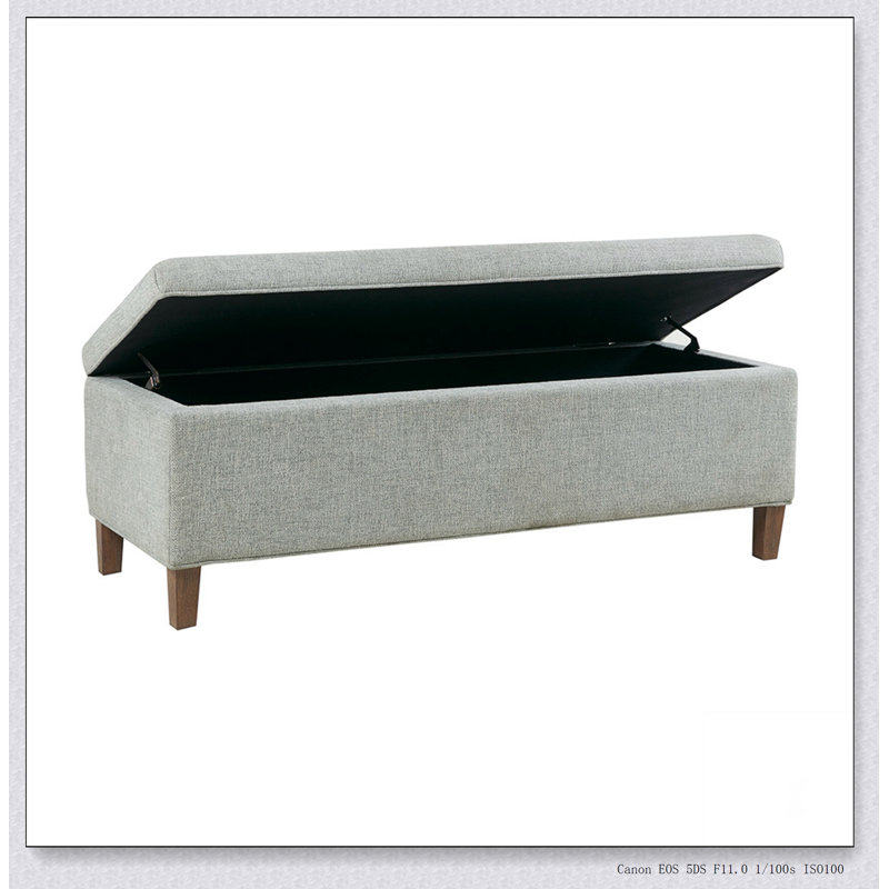 Banc de rangement à fermeture en douceur