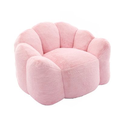 Lotus Type Compression Sofa Adult Bean Bag Sofa With Pull Ring Can Be Easily Moved Without Installation Suitable For Various Environments Such As Living Room, Bedroom, Etc. Relax And Enjoy Life
