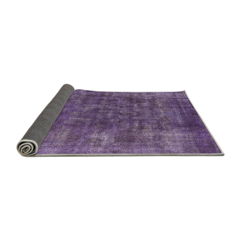 Tapis oriental mauve, Rond 6 pi