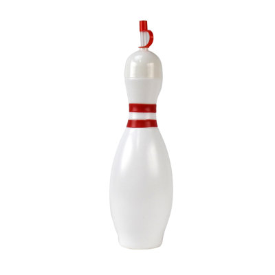 Novelty Bowling Pin 24oz Water Bottle Drink Sippy Travel Cup Funny Bowl Gag Gift Novelty Bowling Pin 24oz Water Bottle Drink Sippy Travel Cup Funny Bowl Gag Gift