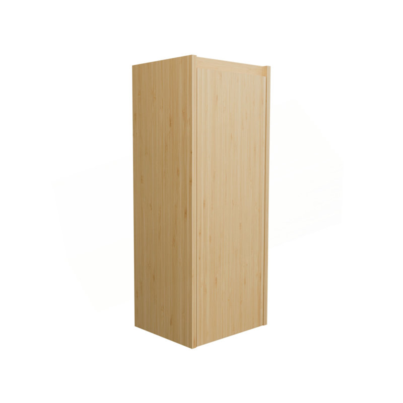 Bamboo Side Pressing Process Large Capacity Wall Cabinet