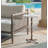 Uttermost Calais White Marble Accent Table