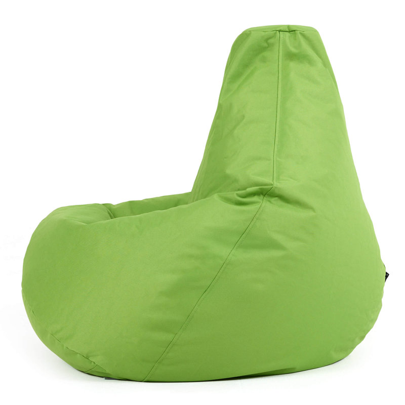 Kids Dalton Indoor-Outdoor Bean Bag, Lime Green