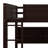 Queen Over Queen Bunk Bed With Storage Cabinets, Solid Wood Bunk Bed With Charging Station, Ladder And Safety Guardrails-1962190559