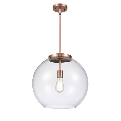 Luminaire sphère suspendu à 1 lumière Ralph